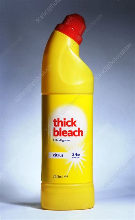 Household Bleach Stock Image C0164419 Science Photo Library