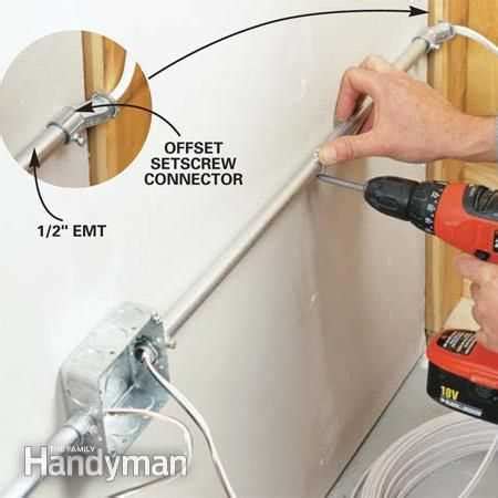 Efficient and Organized: Garage Conduit Wiring