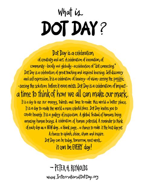 Posters — International Dot Day