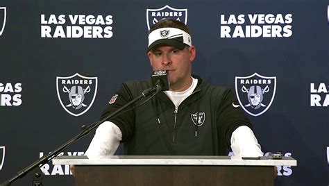 Raiders Mcdaniels Post Loss To The Chargers Video Dailymotion