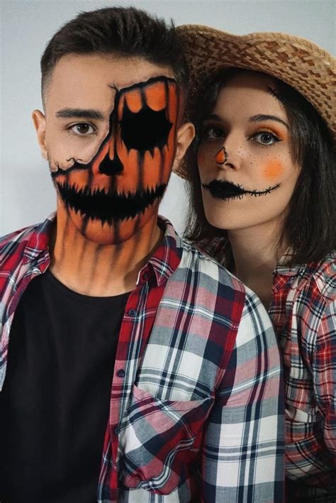 Halloween Makeup Couple Maquillaje Halloween Parejas Disfraces De