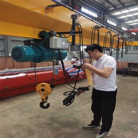 ISO CE SGS Approved 10 Ton Remote Control Single Girder Workshop Eot