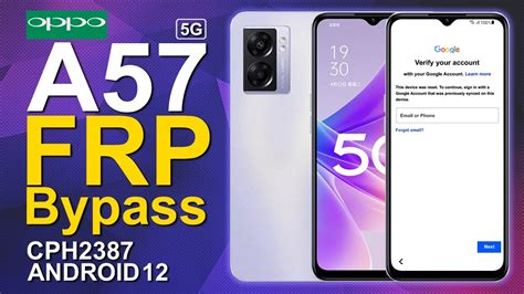 Oppo A G Cph Bypass Frp Android Without Pc Youtube