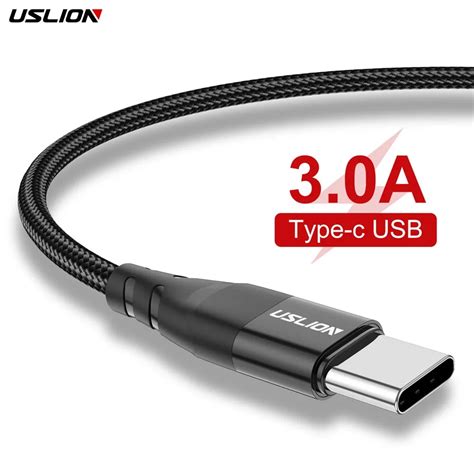 Uslion Usb Type C Cable Wire For Samsung S Mobile Phone A Fast