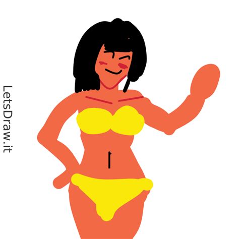 How To Draw Bikini J Nxqg Png LetsDrawIt
