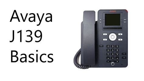 Avaya J139 Installation Manual