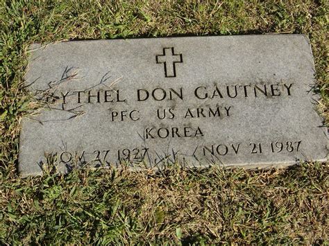 Bythel Don Gautney 1927 1987 Find A Grave Memorial