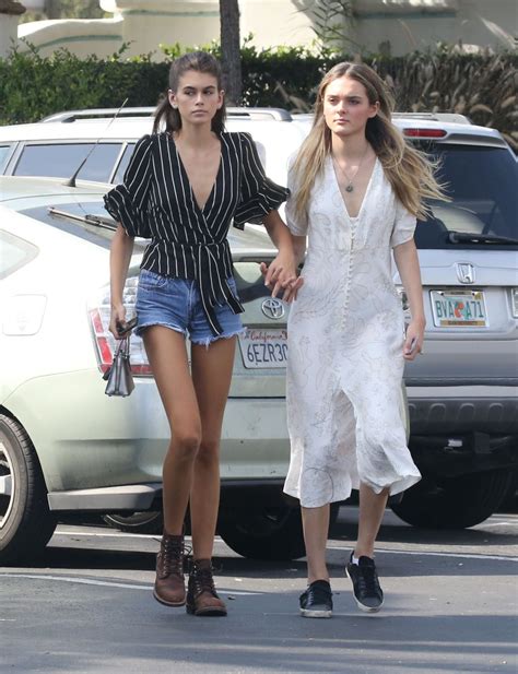 Kaia Gerber Out For Ice Cream With Friends In Malibu 09 03 2017 Hawtcelebs