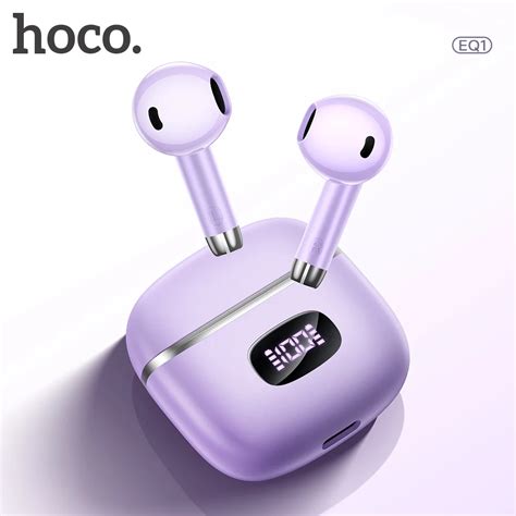 HOCO Auriculares Inal Mbricos TWS Con Bluetooth 5 3 Dispositivo De