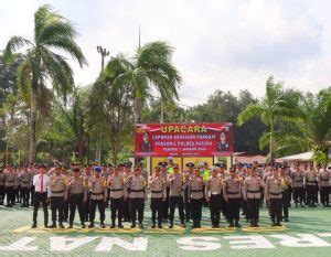 Kapolres Natuna Pimpin Upacara Kenaikan Pangkat Personil NewsRoom Id