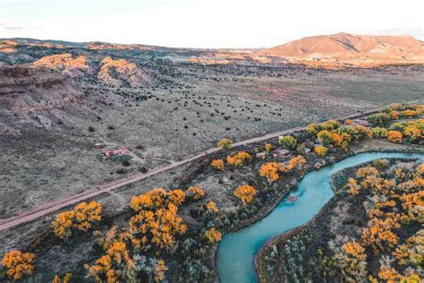 Yurt Overlooking The Chama River In Abiquiu Yurts For Rent In Abiquiu