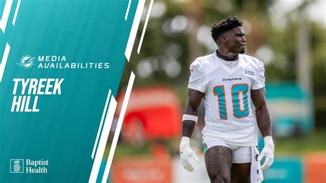 Tyreek Hill Meets With The Media Miami Dolphins Youtube