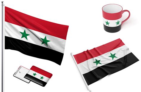 Download Syria National Flag Royalty-Free Stock Illustration Image - Pixabay