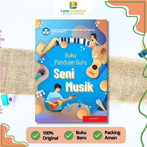 jual seni musik sd kelas  kemdikbud buku panduan guru original