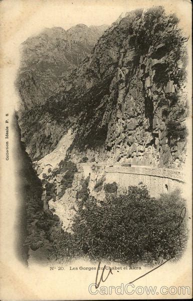 Les Gorges Du Chabet El Akra Algeria Africa