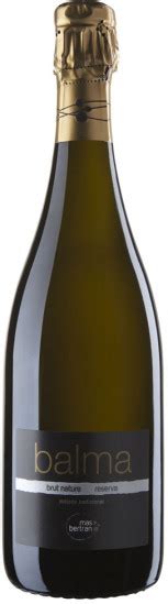 2012 BALMA Brut Nature Reserva Mas Bertrán