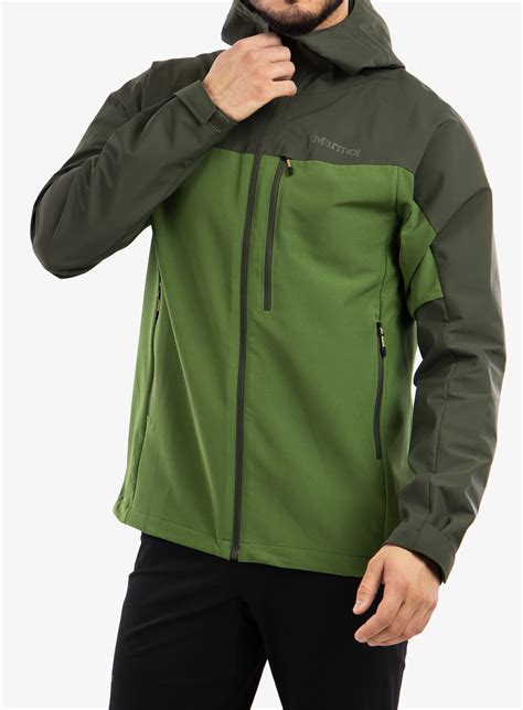 Softshellová bunda Marmot ROM Hoody nori foliage