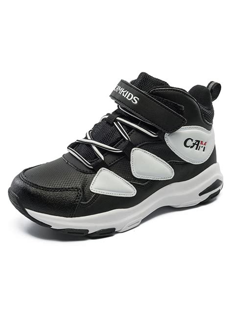 Boys Shoes Waterproof Little Kids Strap Hiking Shoes Athletic Trail ...