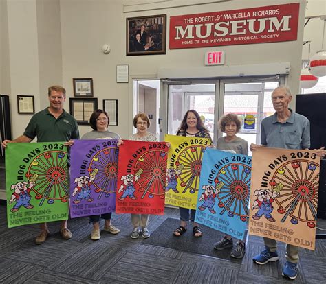 A Banner Day Kewanee Hog Days Banners Now On Sale At Museum Kewanee