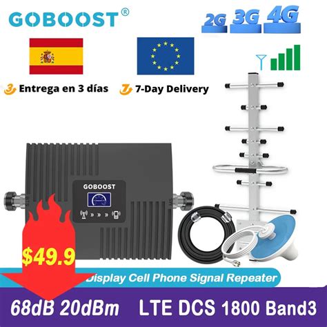 GOBOOST Amplificador De Se Al 4g DCS LTE 1800 Band3 Repetidor De Se Al