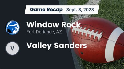 Window Rock Fort Defiance Az High School Sports Football