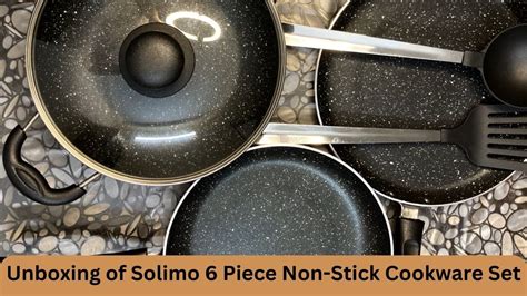 Unboxing Of Solimo Piece Non Stick Cookware Set Non Stick Cookware