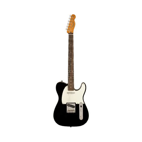 Squier Classic Vibe Baritone Custom Telecaster Electric Guitar Black