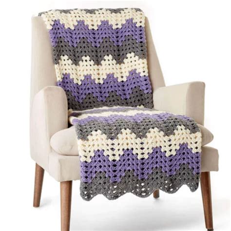 Create A Stunning Crochet Granny Ripple Blanket With This Pattern