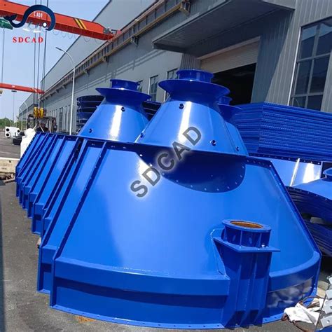 Sdcad Customized Storage Silo For Porcelain Manufacturing Sand Bolted