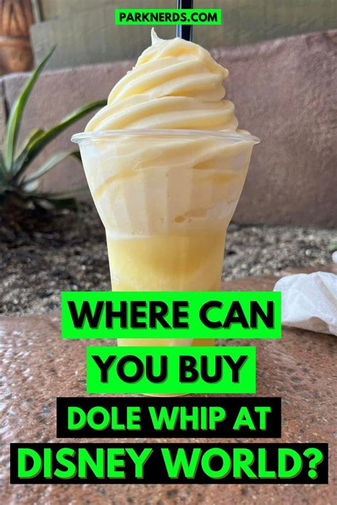 Where To Find Dole Whip At Disney World