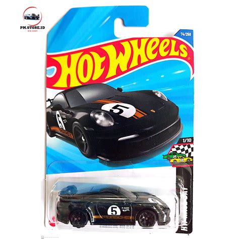 Jual Hot Wheels Porsche 911 GT3 Hitam No 5 Lot C 2025 Shopee Indonesia