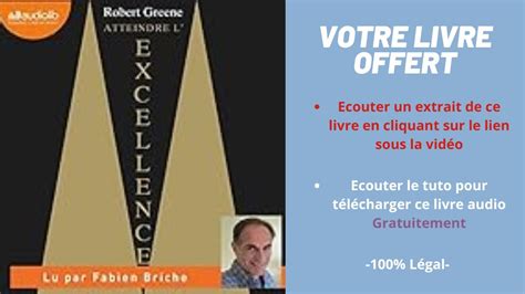 Excellence Robert Greene Livre Audio YouTube