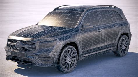 Mercedes Benz Glb Amg 2020 3d Model 129 3ds C4d Fbx Lwo Ma Max