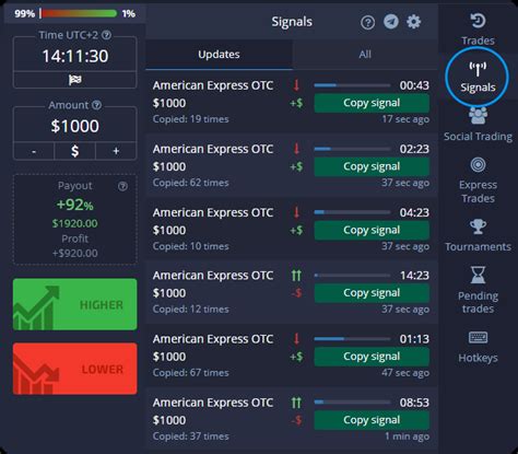 Pocket Option Signals Official Site