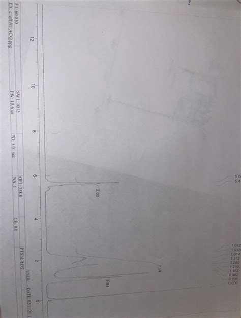 Solved Can Someone Please Help Me Analyze These Nmr Chegg