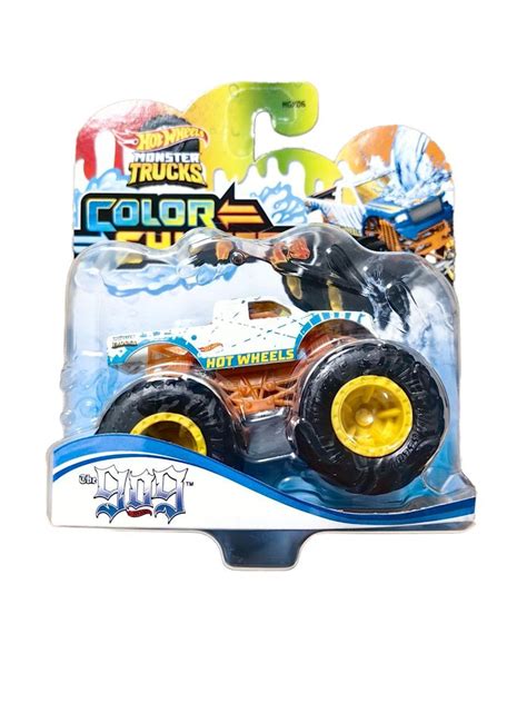 Машинка Хот Вилс Hot Wheels Color Shifters Monster Truck меняющая цвет HNW купить с