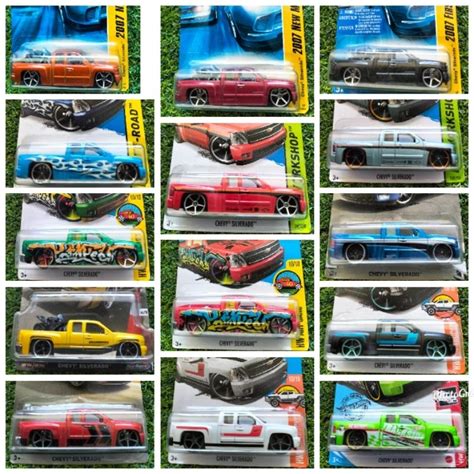 HOT WHEELS 風火輪 2007 2020 雪佛蘭 SILVERADO HW 熱車輔助 蝦皮購物