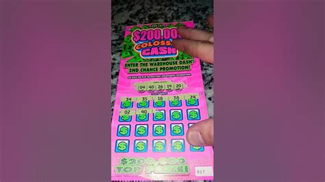 Tx Lottery Scratch Off Ticket Win Shorts Youtube