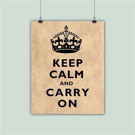 Keep Calm Art Keep Calm Print Keep Calm Decor Keep Calm Etsy