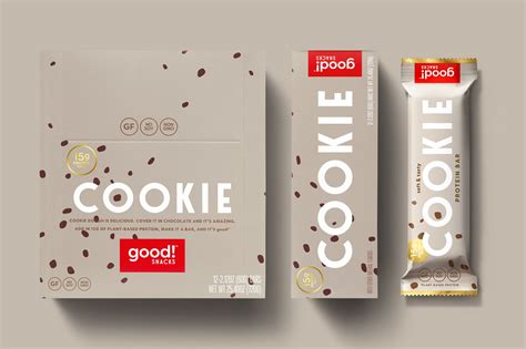 Good! Snacks Protein Bars | Behance