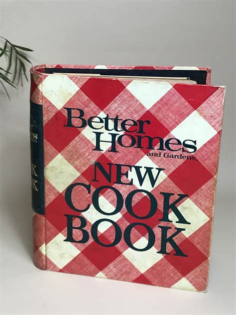 Vintage Better Homes And Gardens New Cookbook 1972 Edition Etsy