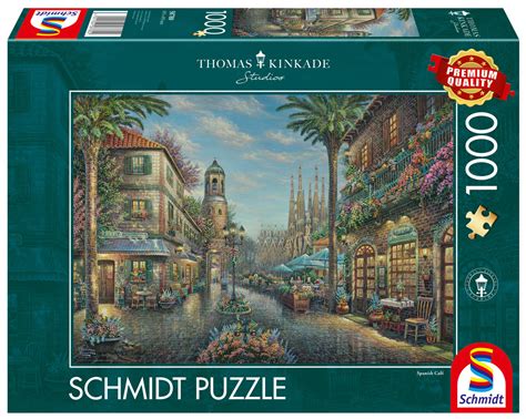 Puzzle THOMAS KINKADE Hiszpańska uliczka 1000 el Schmidt Sklep