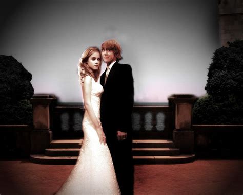 Hermione And Ron Weasley By Alk04 Harry Potter Ron Harry And