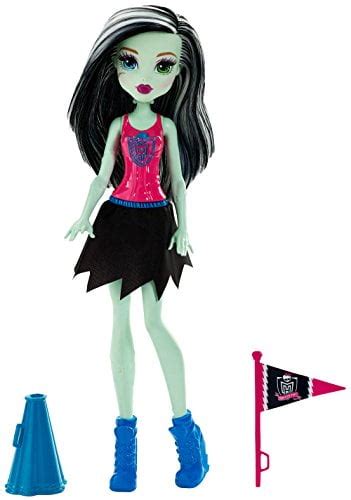 Monster High Cheerleading Frankie Stein Doll And Accessory