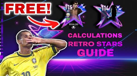 GET 115 RIVALDO FOR FREE EASILY RETRO STARS EVENT GUIDE CALCULATIONS