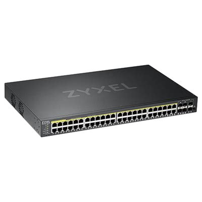 Zyxel GS2220-50HP 48-Port L2 NebulaFlex Pro Cloud Managed Rackmount ...