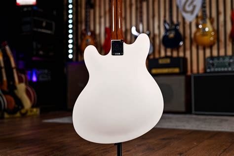 Fender Tom Delonge Starcaster Satin Olympic White Guitar Gear Giveaway