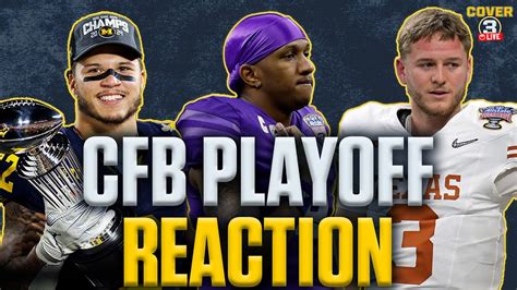 CFB Playoff REACTION! Michigan over Alabama in the Rose Bowl ...