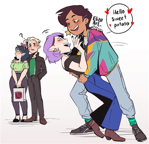 Eli Rana On Twitter Kiss Theowlhouse Theowlhousefanart Lumity