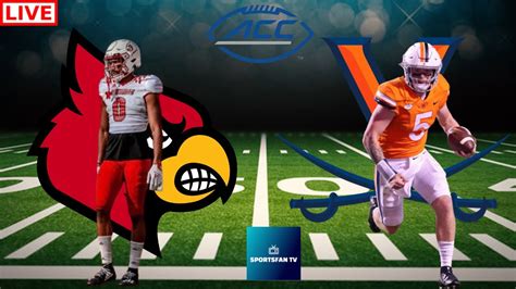 Louisville Vs Virginia Acc College Football Live Game Cast And Chat Youtube